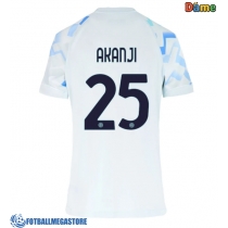 Fotballdrakt Dame Inter Milan Manuel Akanji #25 Bortedrakt 2025-26 Kortermet